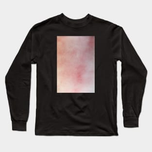 Red Paint Gradient Effect Long Sleeve T-Shirt